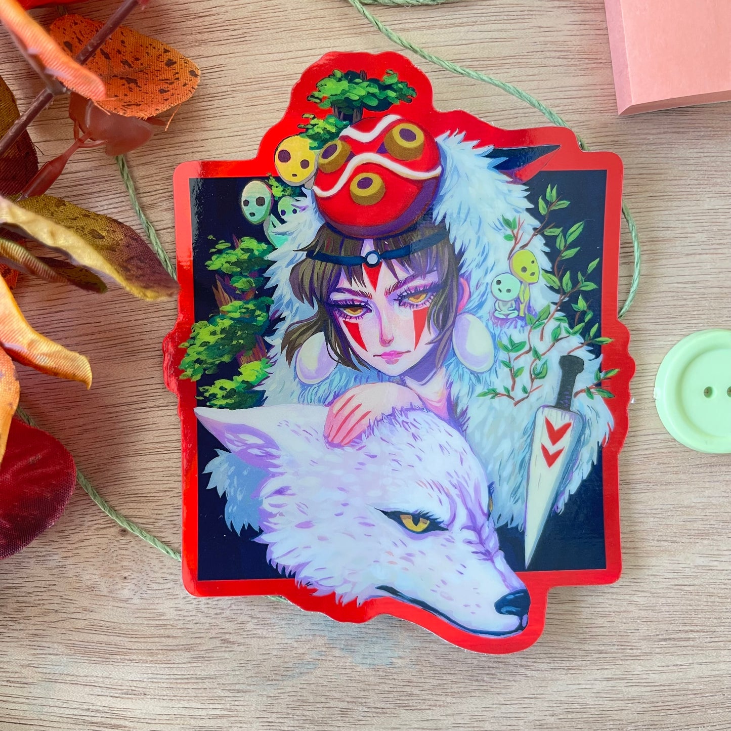 Guardians of the Forest-Princess Mononoke Sticker