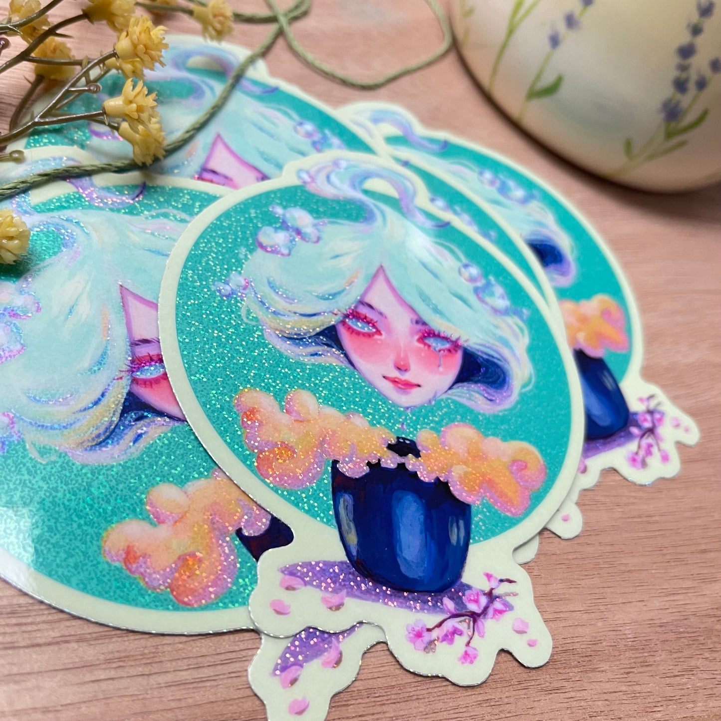 Sake Redemption (Vinyl Holographic Sticker)