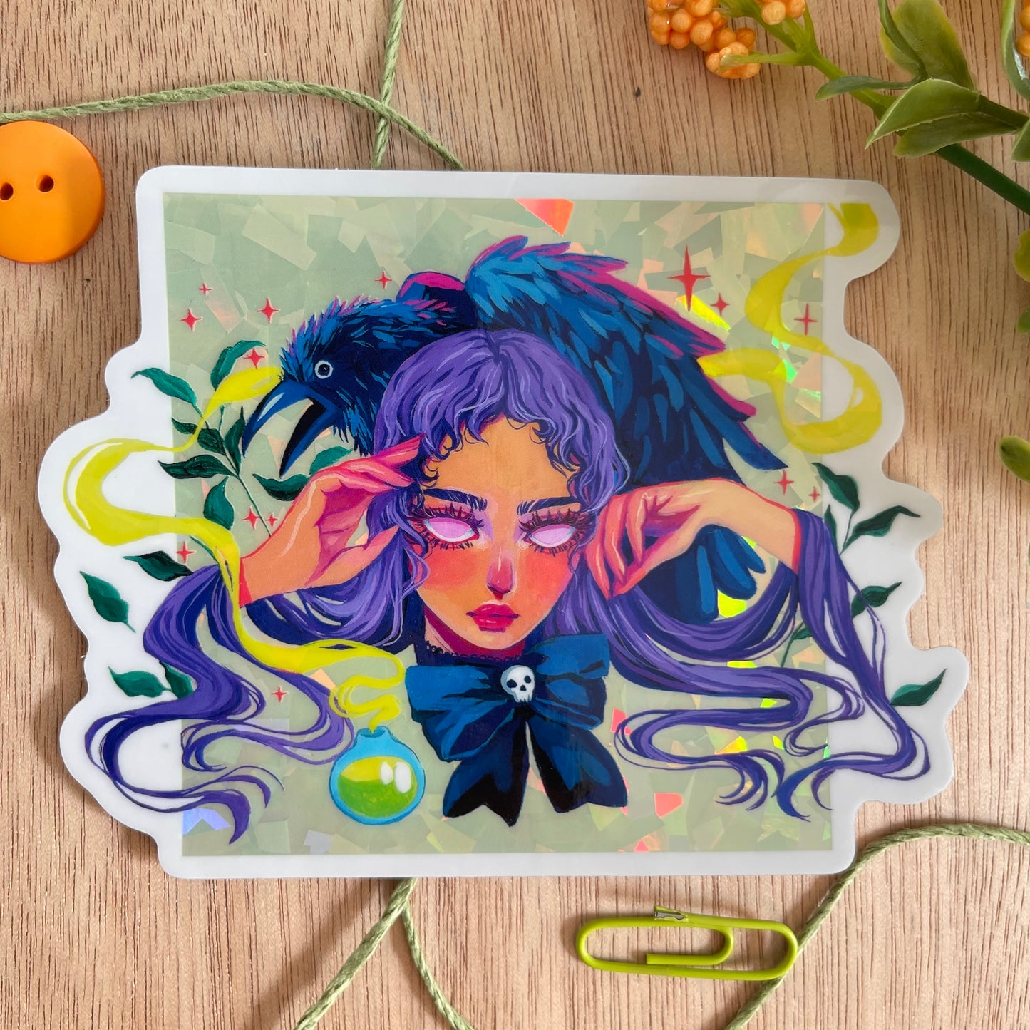 Spellbound (Holographic Sticker)