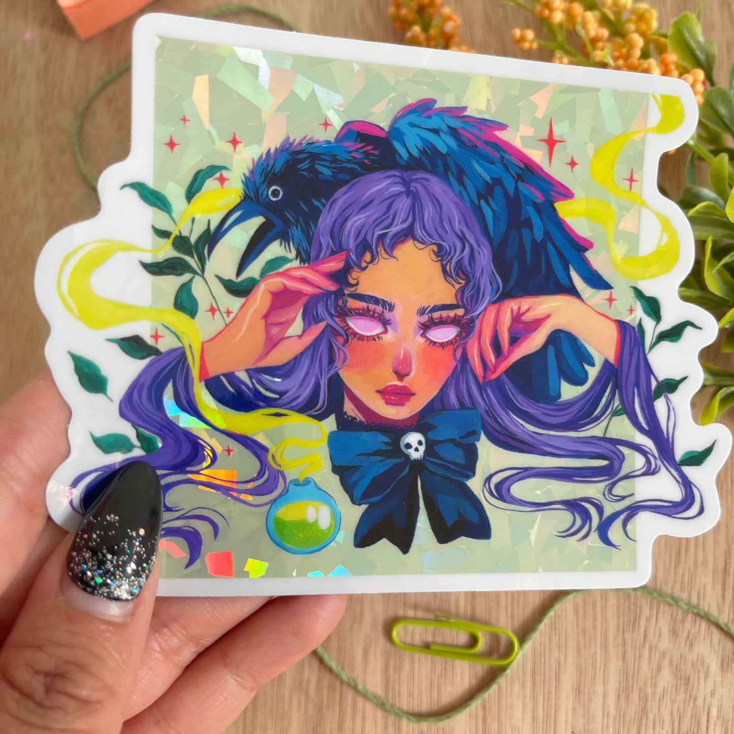 Spellbound (Holographic Sticker)