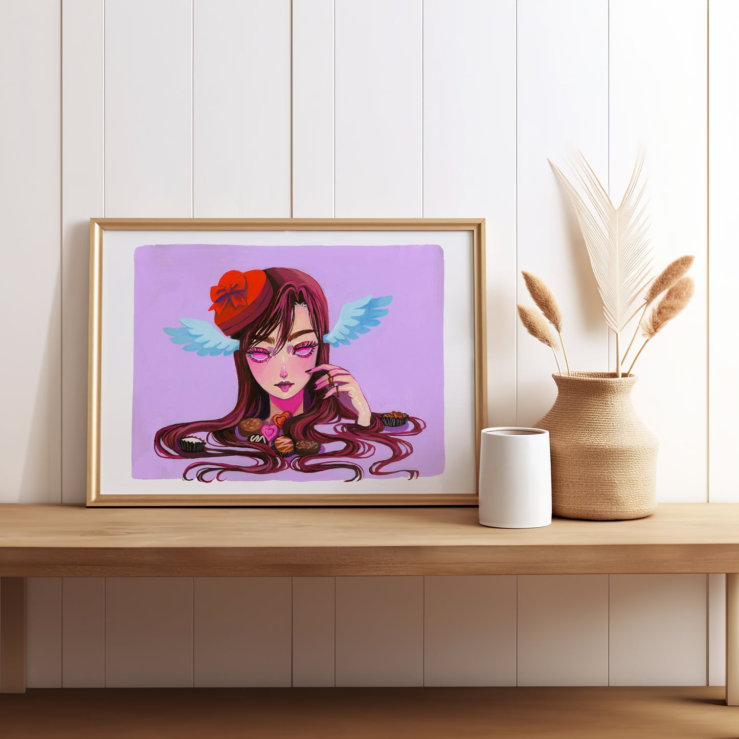 Valentine Chocolate Angel