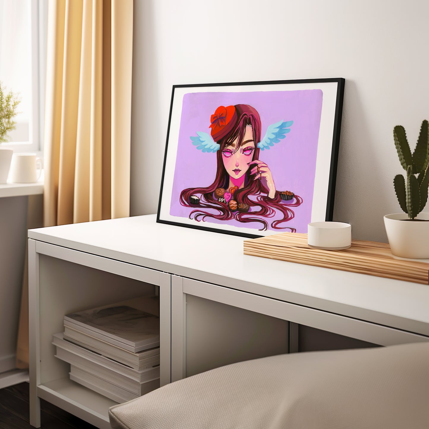 Valentine Chocolate Angel