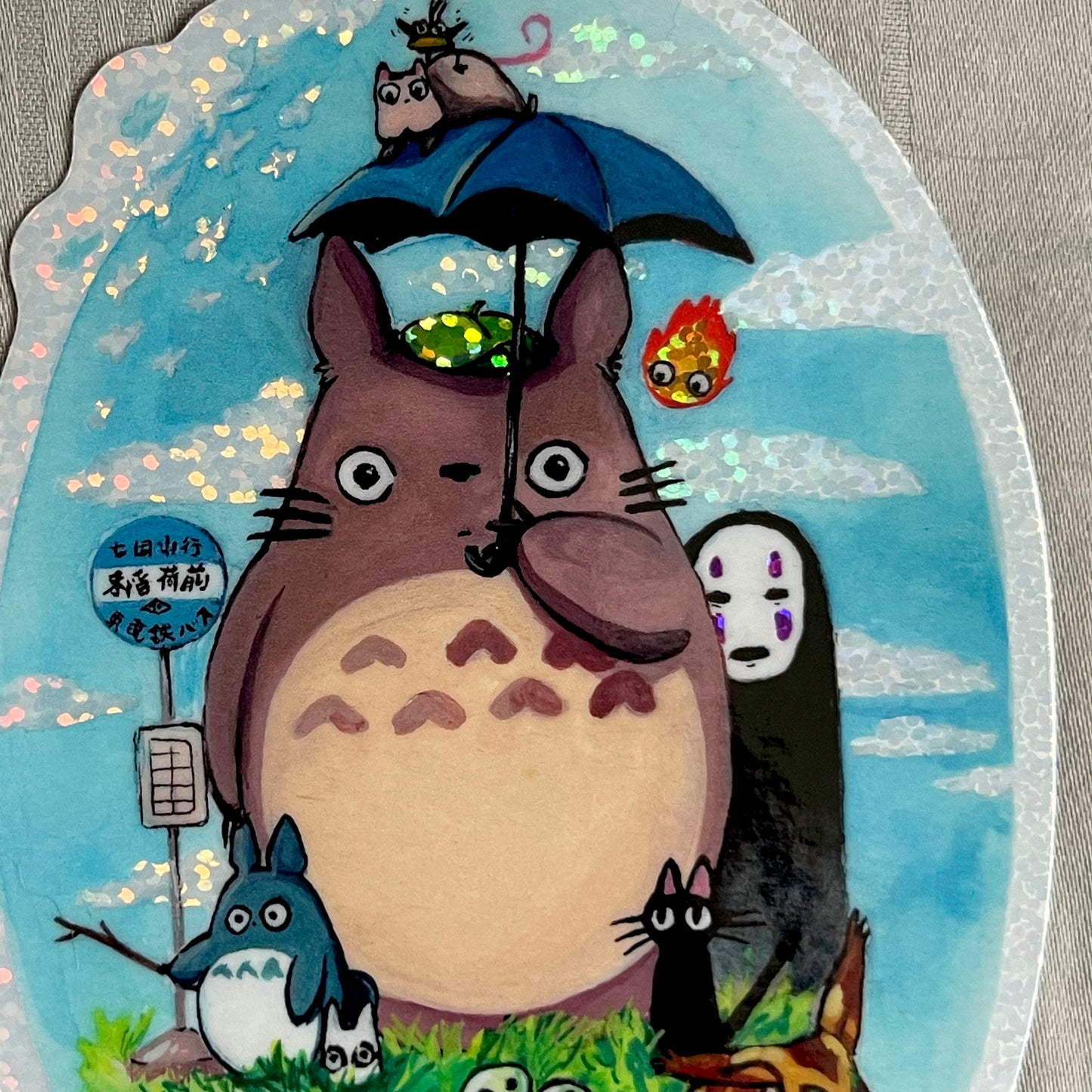 Ghibli Crew Sticker (Holo)