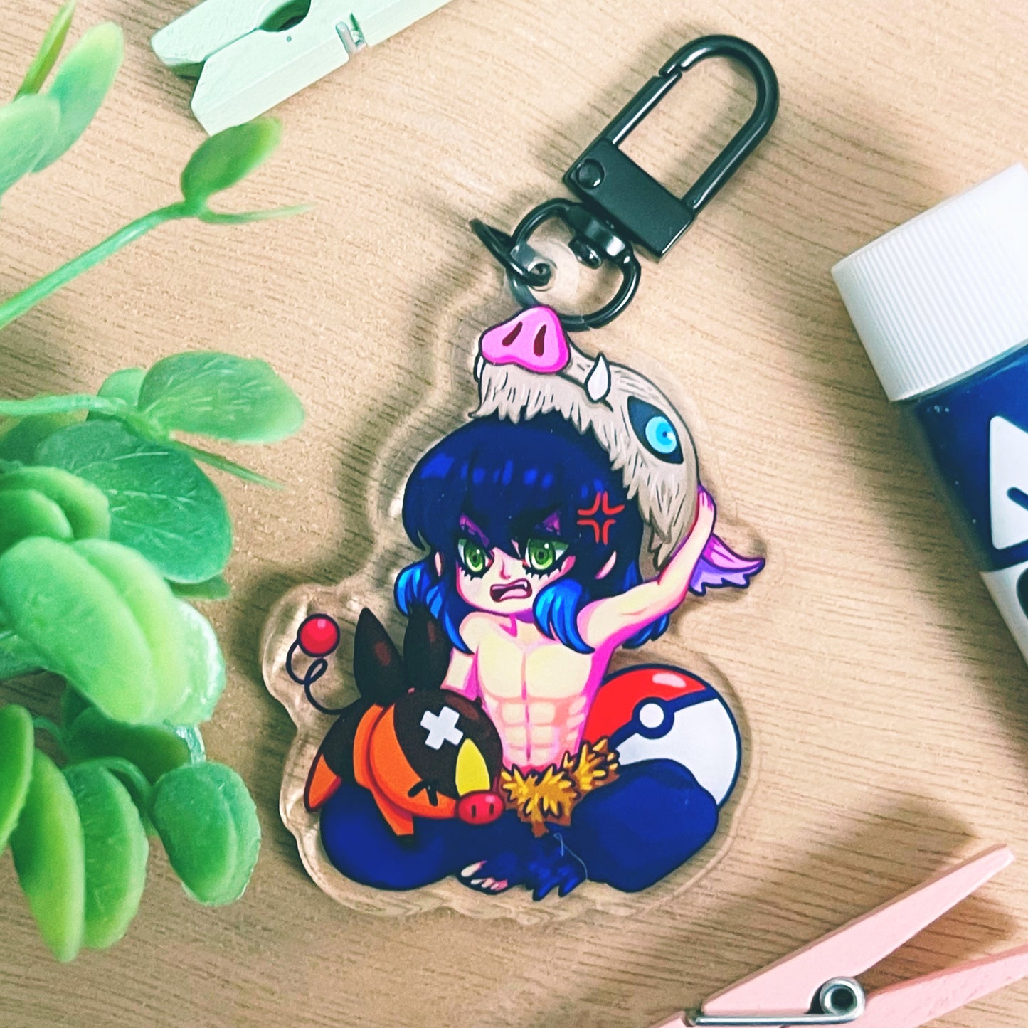 Inosuke Keychain