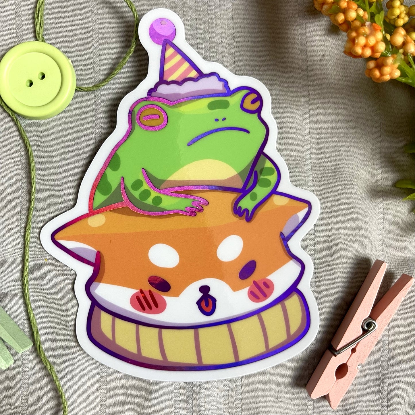 Shiba and Toad