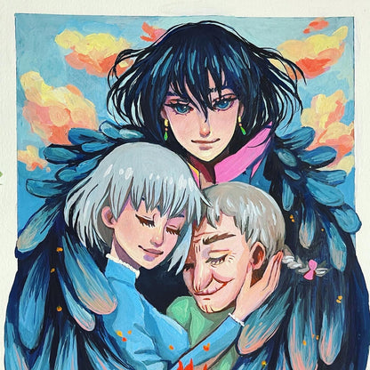 Sophie’s Love (Original Framed Painting)