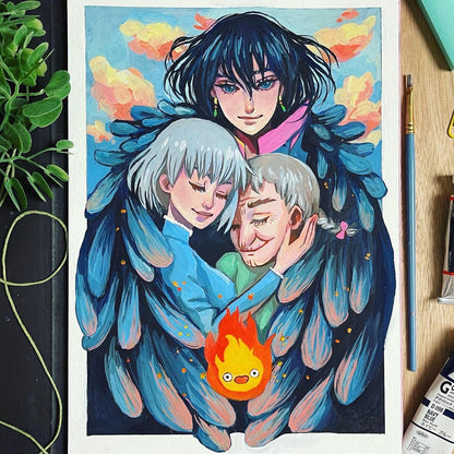 Sophie’s Love (Original Framed Painting)