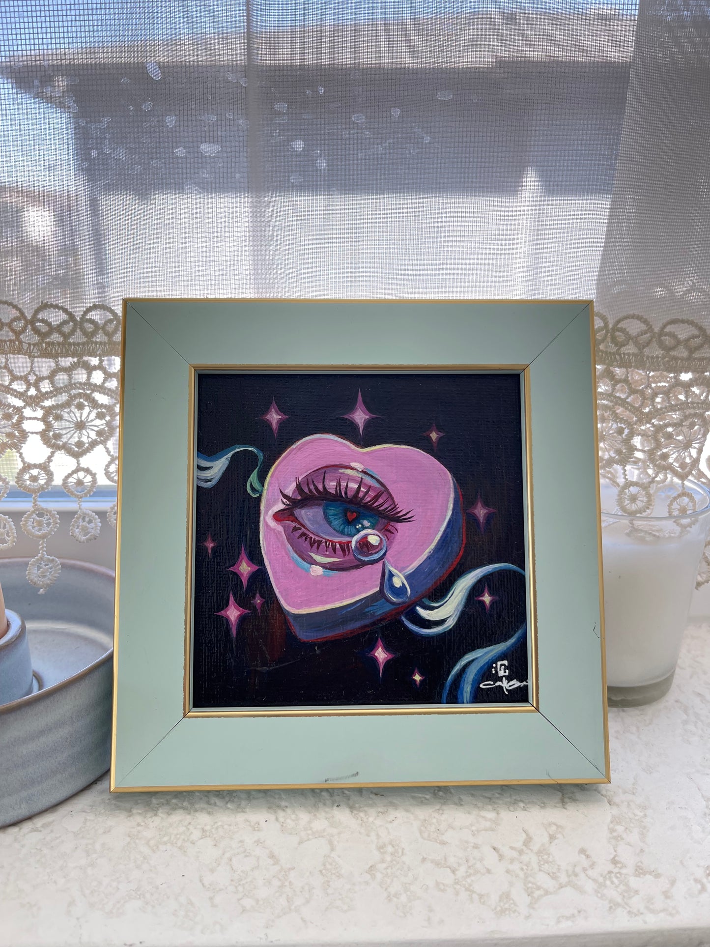 A Lonely Heart (Framed Original)