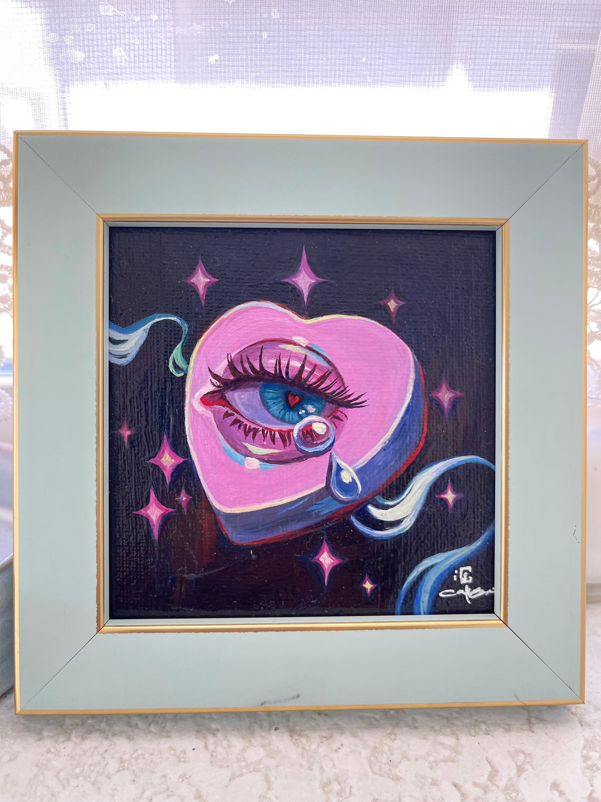 A Lonely Heart (Framed Original)