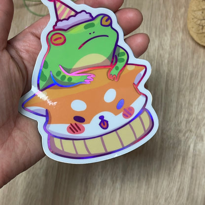 Shiba and Toad