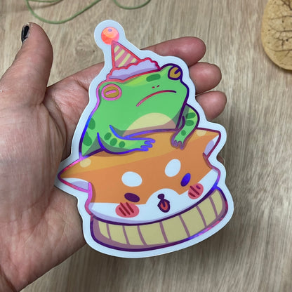 Shiba and Toad