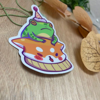 Shiba and Toad