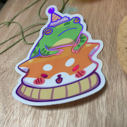 Shiba and Toad