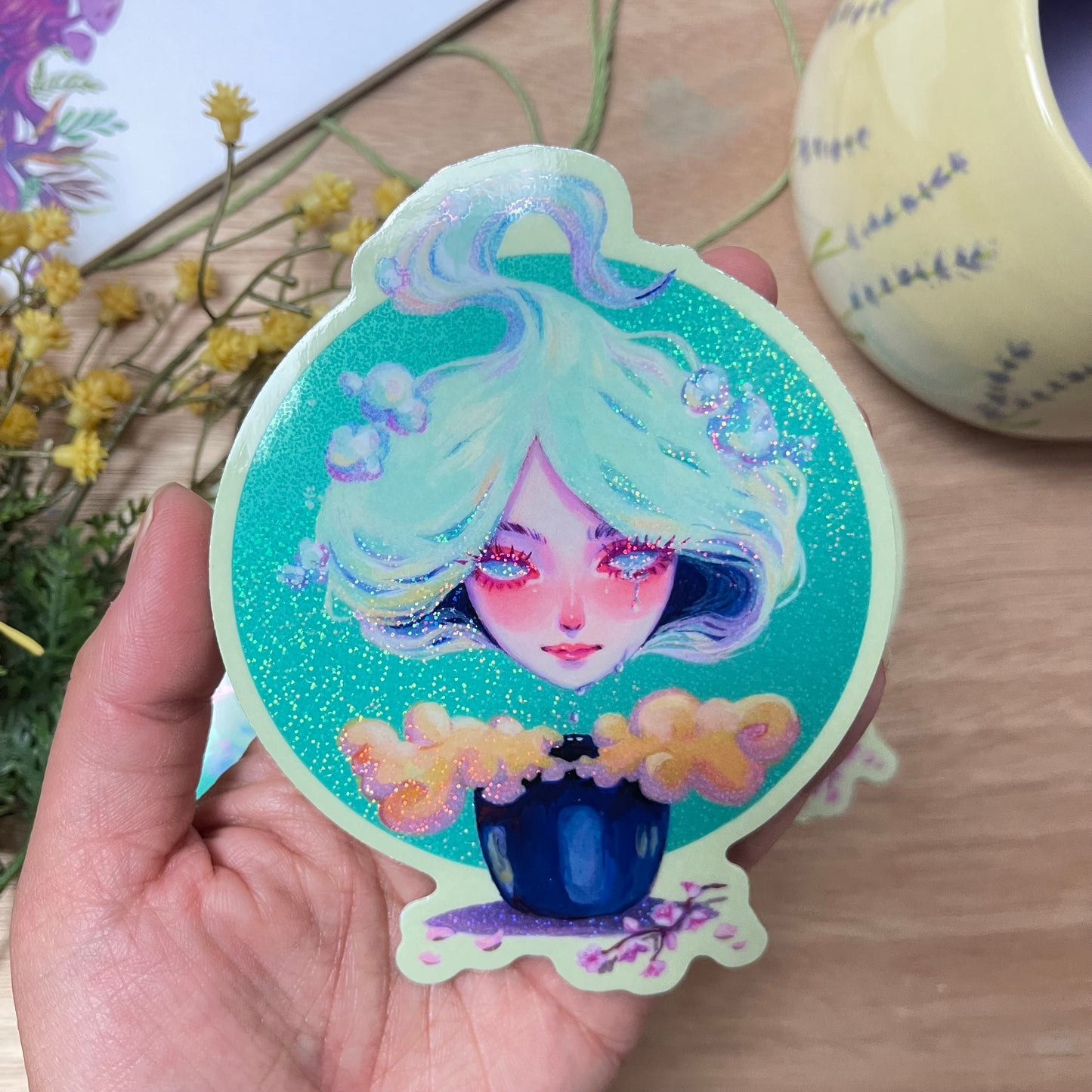 Sake Redemption (Vinyl Holographic Sticker)