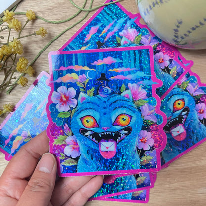 K-Pop Demon Hunters Derpy (Vinyl Holographic Sticker)