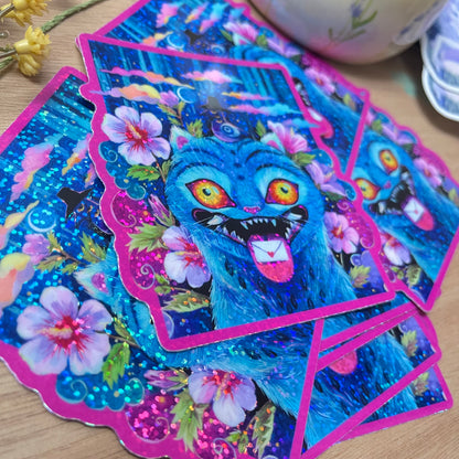 K-Pop Demon Hunters Derpy (Vinyl Holographic Sticker)