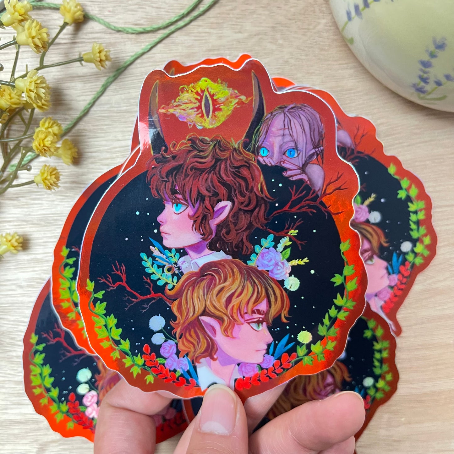 It's A Dangerous Business, Frodo- LOTR (Vinyl Sticker)