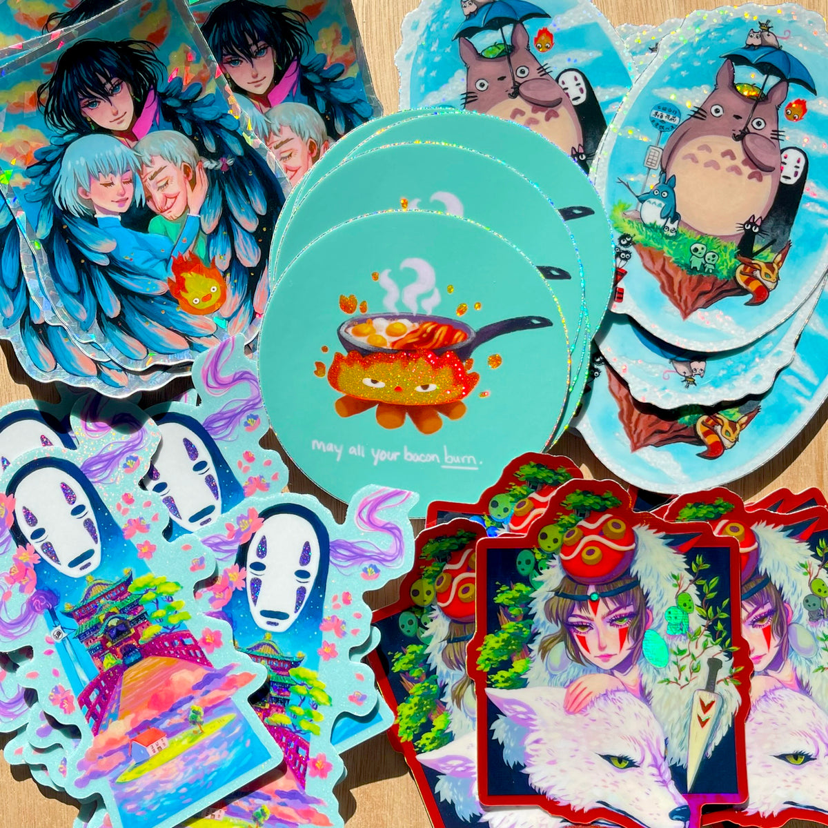 Studio Ghibli Sticker Pack – LavenderCat