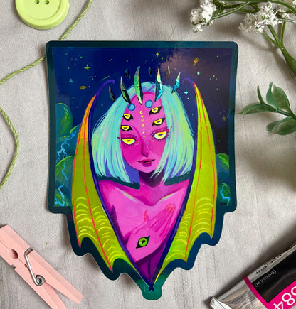 First Encounter Sticker (Holo)