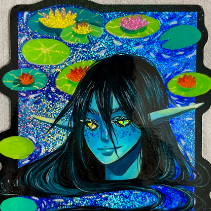 Siren Pond Sticker