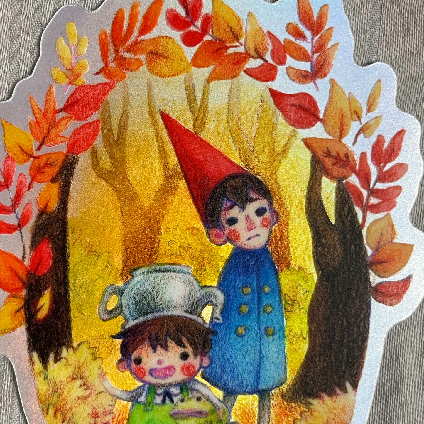 Over the Garden Wall Sticker (Holographic Sticker)