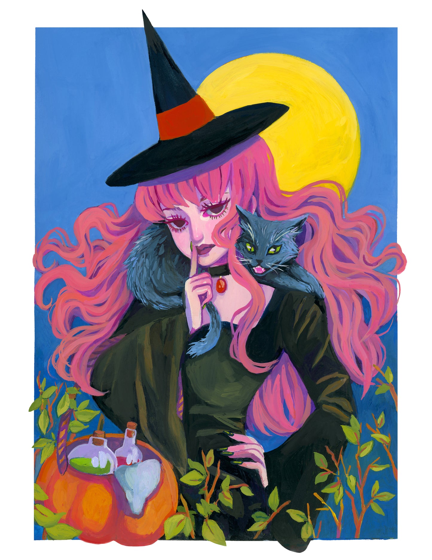 Classical Halloween Witch