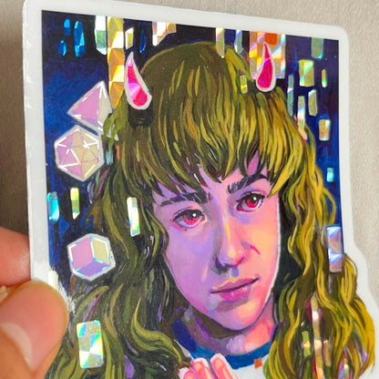 Eddie Munson Sticker (Holo)