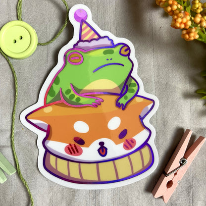 Shiba and Toad